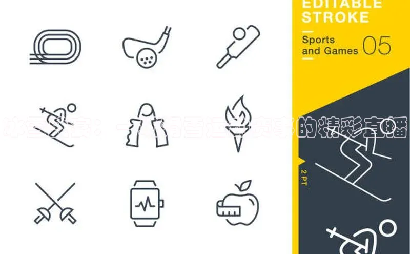 冰雪盛宴：一场滑雪运动赛事的精彩直播